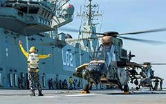 Tiger ARH, HMAS Canberra RIMPAC 2020